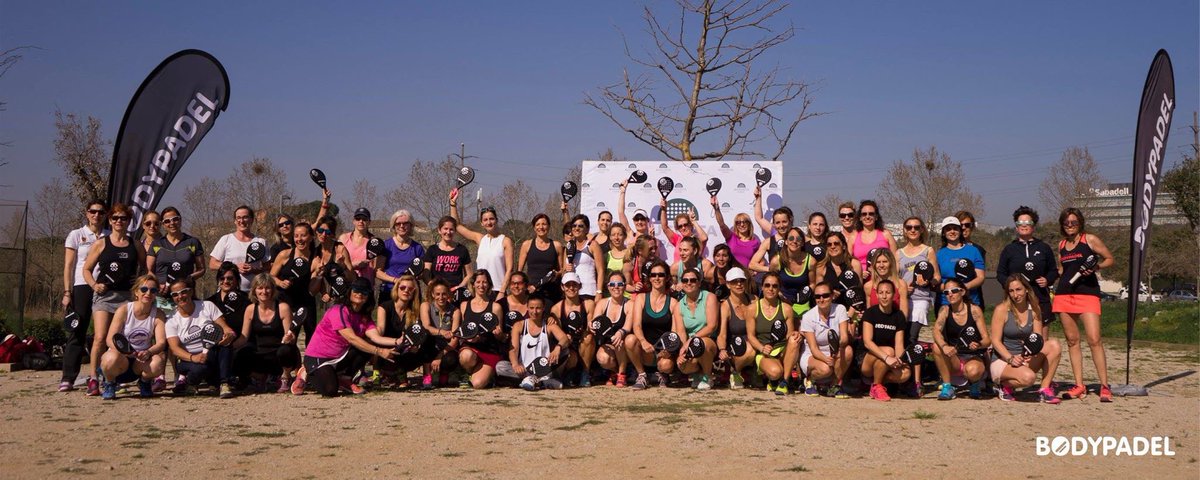Excelente M A S T E R C L A S S BODYPADEL® esta mañana en Augusta Pàdel!! Muchas gracias a todas!!@Bodypadel <a href="/PujalsSara/">sara pujals</a>