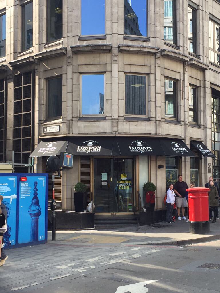 london cocktail club monument