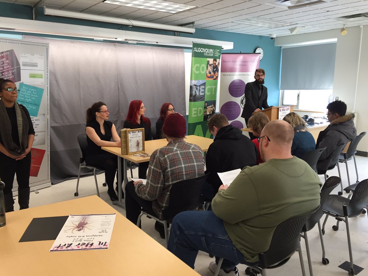 AlgonquinRadio's tweet photo. Algonquin College Radio students are covering @AlgonquinPR charity announcement @AlgonquinColleg https://t.co/MrKp3BRdNo