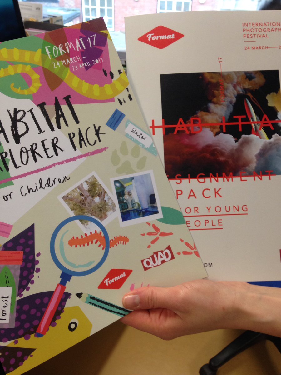 Children's Explorer Packs &amp; Young People's Assignment Packs for <a href="/formatfestival/">FORMAT Festival</a> have arrived &amp; looking good...