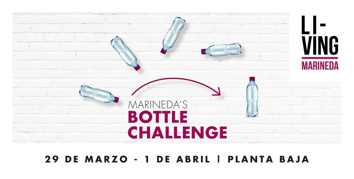 marinedacity's tweet image. ¡Nos sumamos al reto que arrasa en todo el mundo! Supera las pruebas, consigue la mejor puntuación y gana 300€ #BottleFlipChallenge