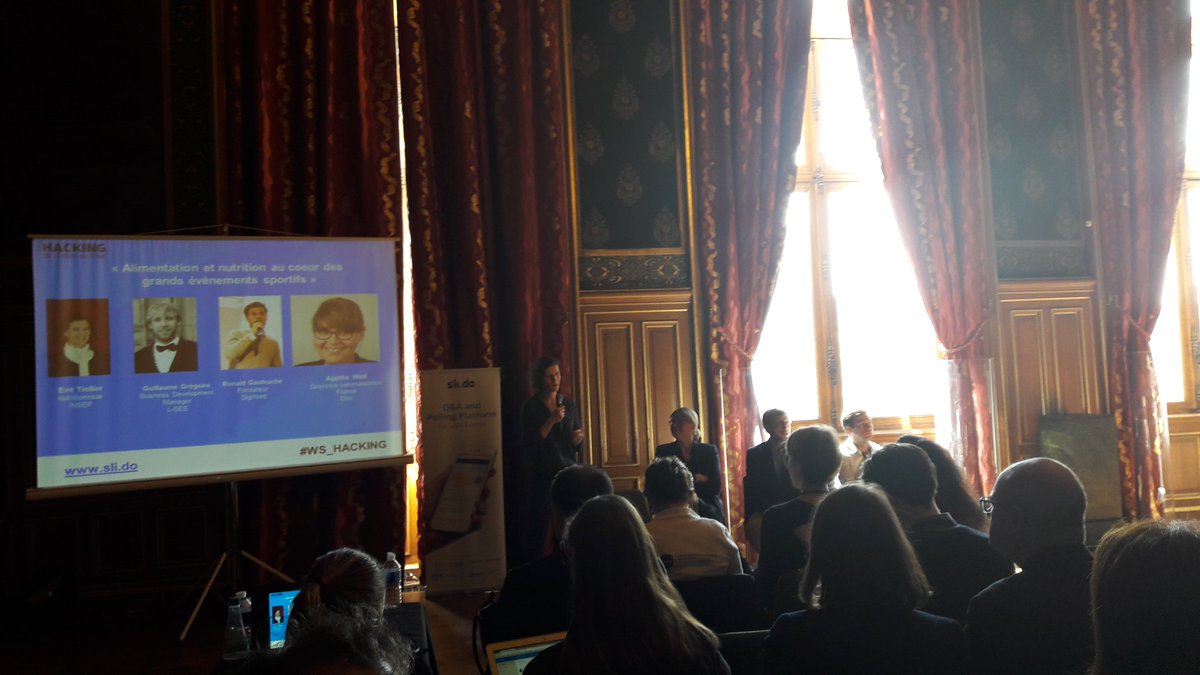 LaFoodTech's tweet photo. #WS_Hacking "Alimentation et nutrition au ❤ des gds events sportifs" #HackingParis2024 @INSEP_PARIS @lSeeHealth @DigiFood_App @Elior_Group https://t.co/frhiXUmtrW