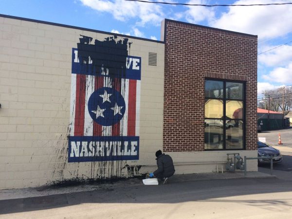 Trump visit. Black flag of Tennessee. We believe that Politics sucks. As we say in Gallowtree;  Listen.  Vote.  Despair.