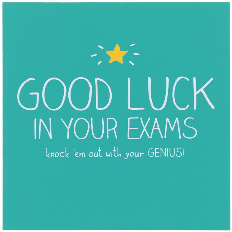 Wishing the very best to all our GSAT students today.