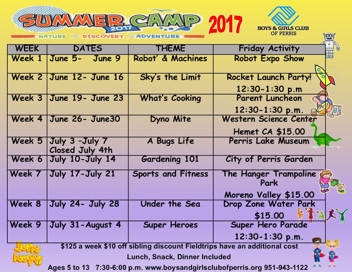 BGC_of_Perris's tweet photo. Summer Camp 2017 https://t.co/rLmA4XtTYH