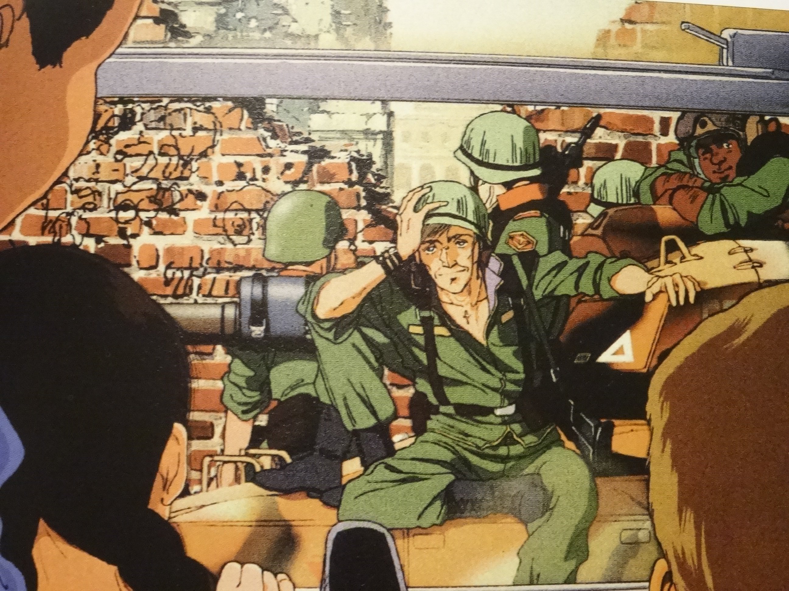 ガンダムMS ERA 0099 プラスチックフォトプリント ザブリッジ