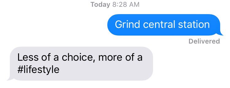 RyanHurd's tweet photo. Morning texts wth @mikeyreaves #grindcentral #lifestyle https://t.co/LSMQ9rTDx4