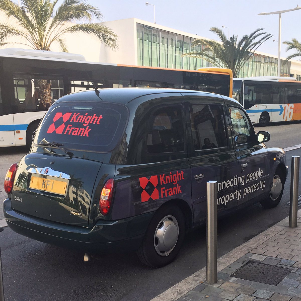 Look out for the KF Taxi in and around MIPIM! #knightfrank #mipim2017 #cannes