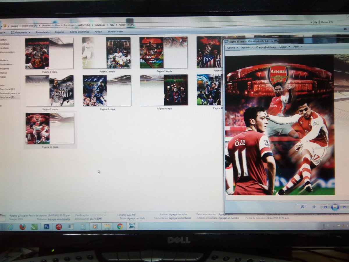 gisedeca's tweet photo. No es casualidad que la página 13 sea la del Arsenal. #Lucky13 #Losernal https://t.co/sTQlARTEIc