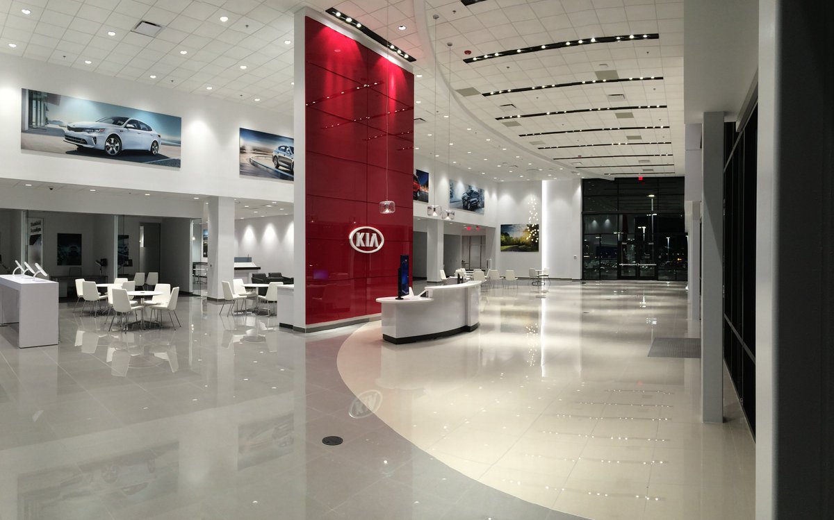 RivesBirmingham's tweet photo. Check out this new, sleek #automotive dealership we completed for @Kia_Motors in Columbus, Ohio! https://t.co/0J4aZOEhD9