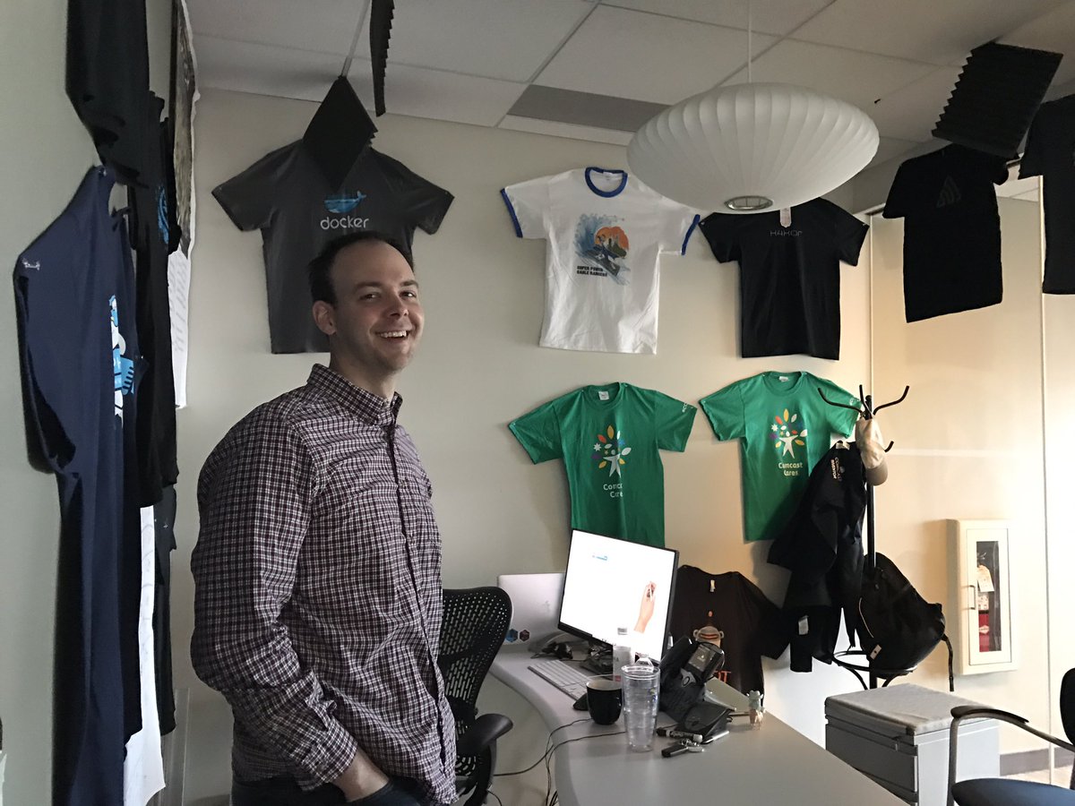 Super excited to be with the <a href="/comcast/">Comcast</a> Denver team doing work in the #apachetrafficserver and video.  #lovemyjob #opensource