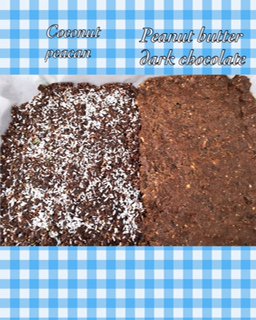 JenRunza's tweet image. Had a successful work day yesterday so today I treated myself by whipping up homemade date bars inspired by @larabar #cleaneating