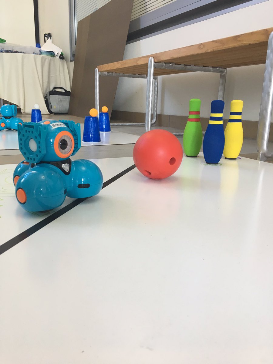VMCicero's tweet photo. Coding robots at #ucet17 with @WonderWorkshop Robots explore activity ideas at https://t.co/ul1MCifLJV https://t.co/h8ivFg1u2g