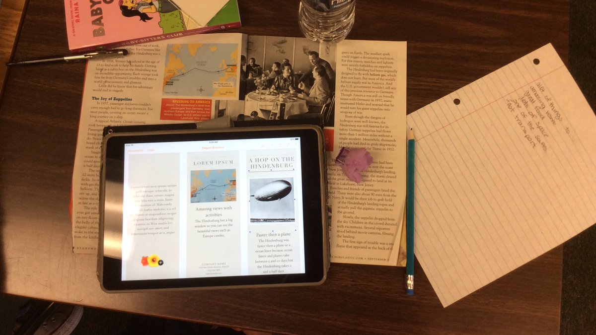 room19pandas's tweet image. &quot;Thinking like an....advertiser, cartographer, detective and more&quot; with our Hindenburgs!