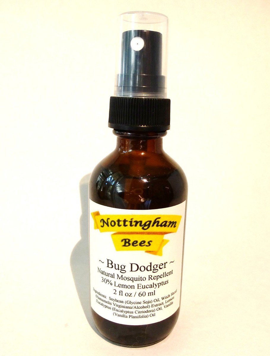 Warmer weather = Bug Dodger natural mosquito repellent.