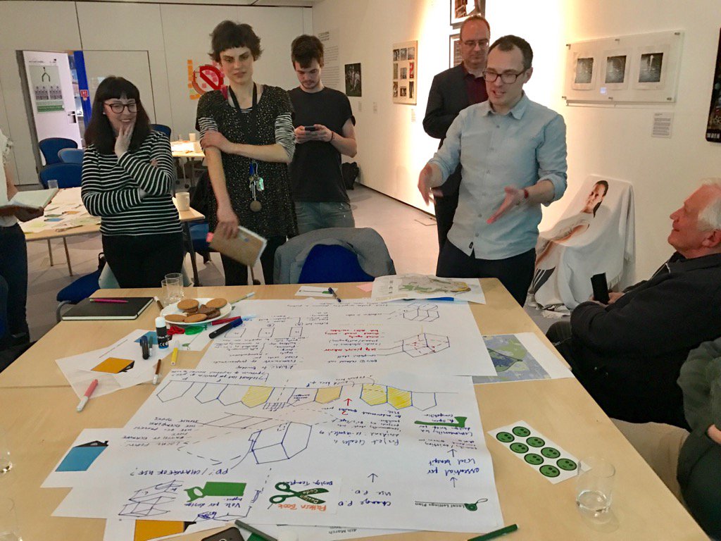 TweetEco's tweet image. #WeCanMake workshop @knowlewestmedia propose #designcode with @BristolCouncil for #citizenled #housing. #liveworkmake