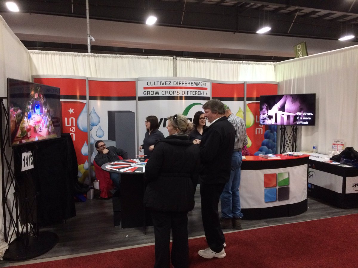 SWellein's tweet photo. Great day and turnout at Synagri's booth #ovfs17 https://t.co/81fEpWeiTI