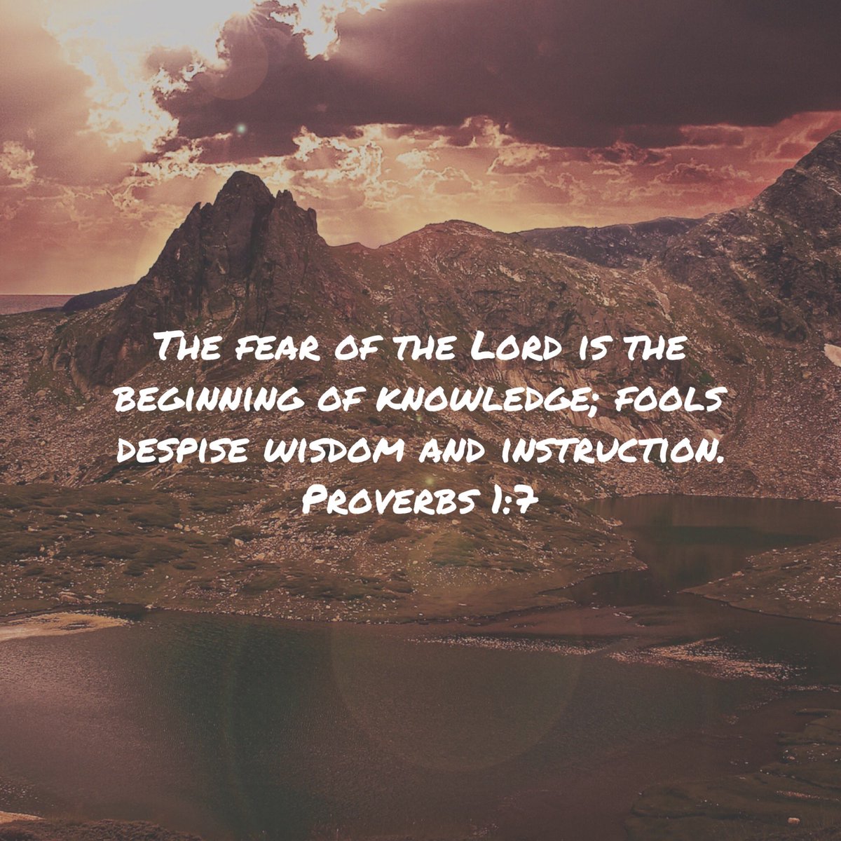 HODGlobal's tweet photo. May we always strive to gain wisdom from the Lord.
Proverbs 1:7
#fearGod
#wisdom
#understanding
#knowledge
#proverbs1v7 
#HODGlobal https://t.co/HPAtiOMDGE