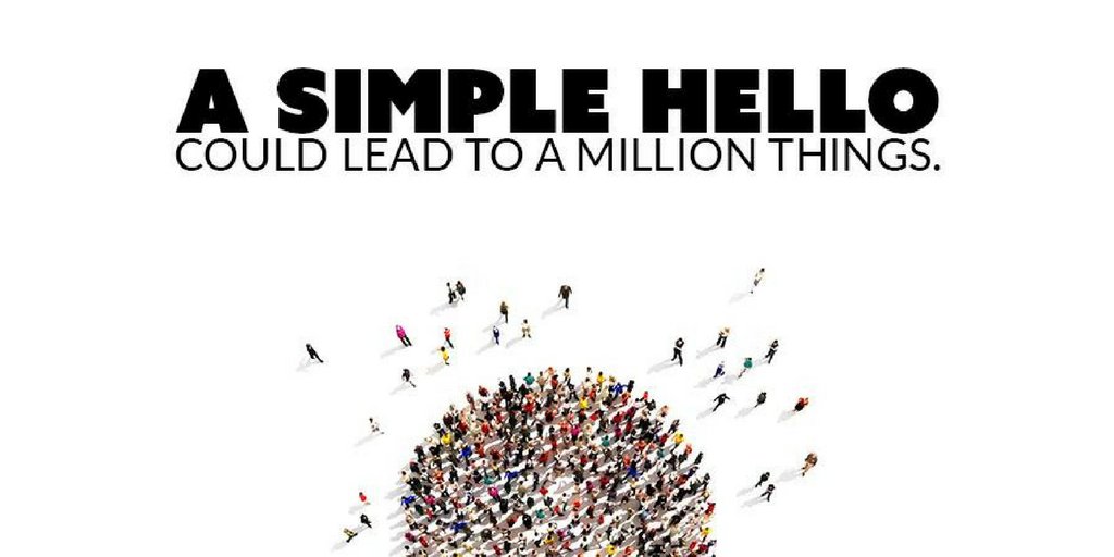 TheZigZiglar's tweet photo. A simple hello could lead to a million things. #SimpleHello #GameChanger #NewOpportunities #OpenDoors #Ziglar https://t.co/bFANAD34qc https://t.co/mnrFyPSceV