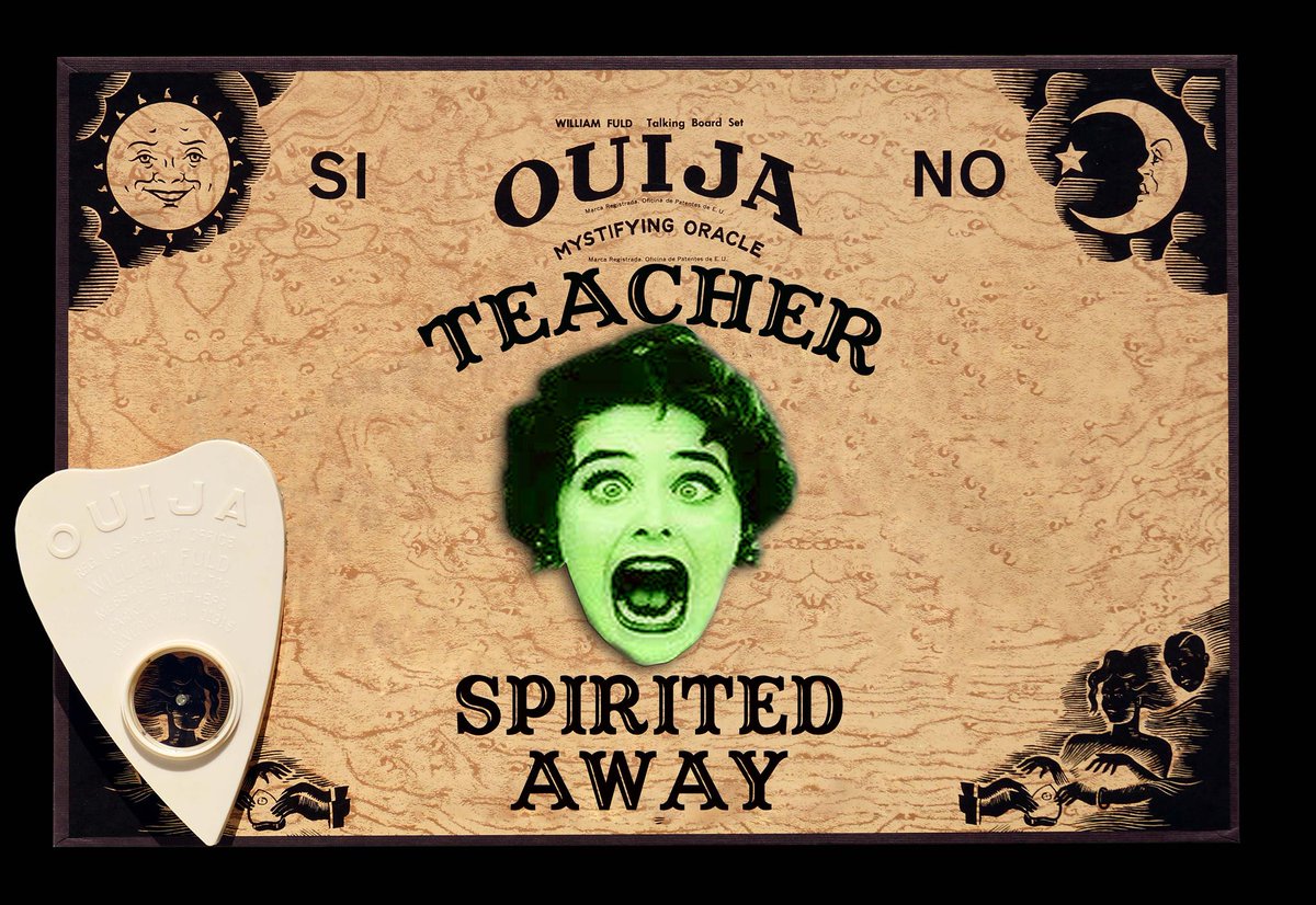 TalkingBoardHS's tweet photo. In response to Milwaukee Public Schools officials removing a kindergarten teacher after #Ouija was used in her class https://t.co/mcaTnCJsHS https://t.co/oe8vGQPTxy