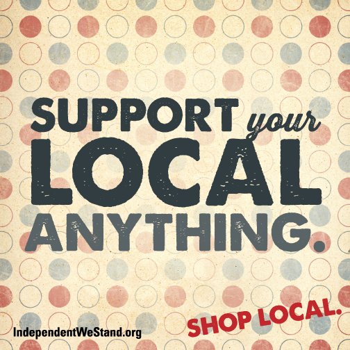 MapletonFH's tweet image. Preserve the uniqueness of your community.  Think of #smallbiz via @IndWeStand