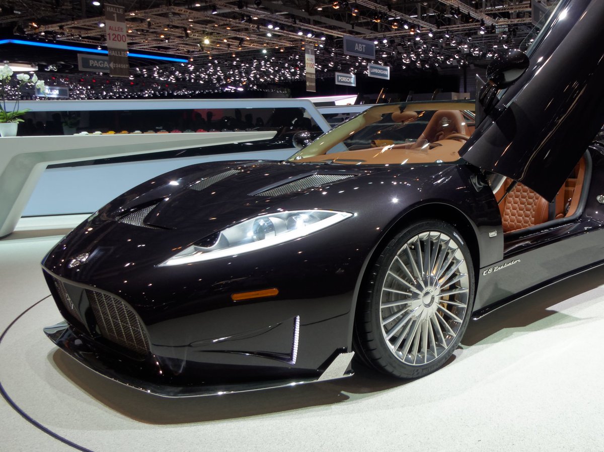 ShootPetrol's tweet photo. Spyker C8 Preliator Spyder
@SpykerCars
#Spyker #Preliator
#GimsSwiss #Gims2017
#GenevaMotorshow
#ShootPetrol https://t.co/VAxk3BnaX5