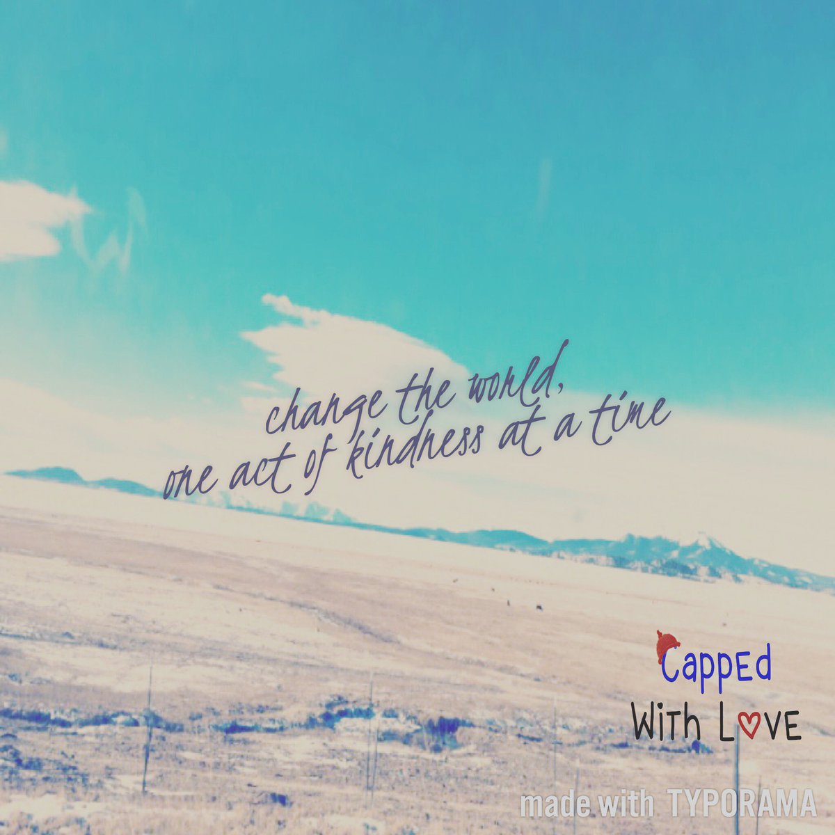 It’s our goal to share a bit of joy, and warmth, one handmade item at a time #cappedwithlove 
ow.ly/zLA7309Ykkl