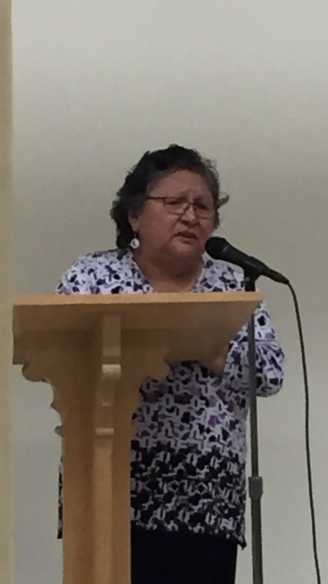 VivianGauvin's tweet photo. Listening to @runningdeer24 ends a morning of #learningtogether-starting at @ccimj Law 30 &amp; to a #tipiraising @RVCImj #ReconciliACTION #TRC https://t.co/MBC42cdP6Z