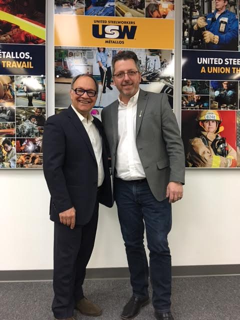 RMarchese2's tweet photo. Earlier this week at our #HydroOneNotForSale meeting in Hawkesbury with Richard Leblanc USW Area Coordinator #WeOwnIt #ONPoli https://t.co/3rvMa0PBJ8
