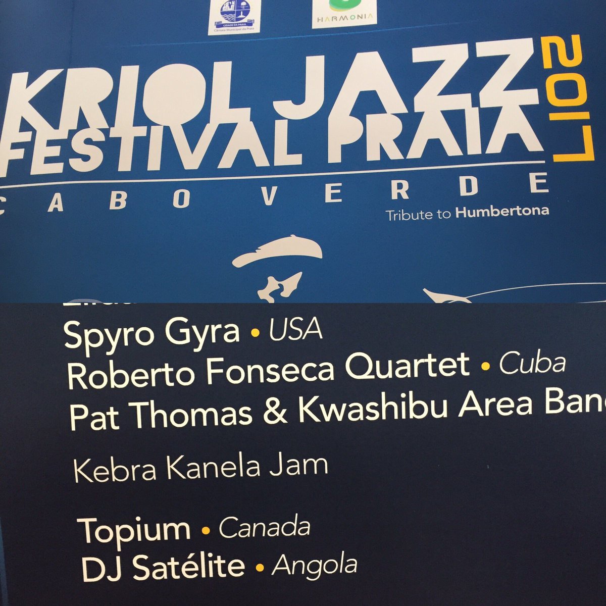 TopiumTopium2's tweet photo. #Topium 🔥🔥On Hâte d'aller jouer au Kryol Jazz Festival du Cap vert. #Kjf17 #Musjomusic @mireillebabin @fondanesche https://t.co/lMHvgdl5Vu