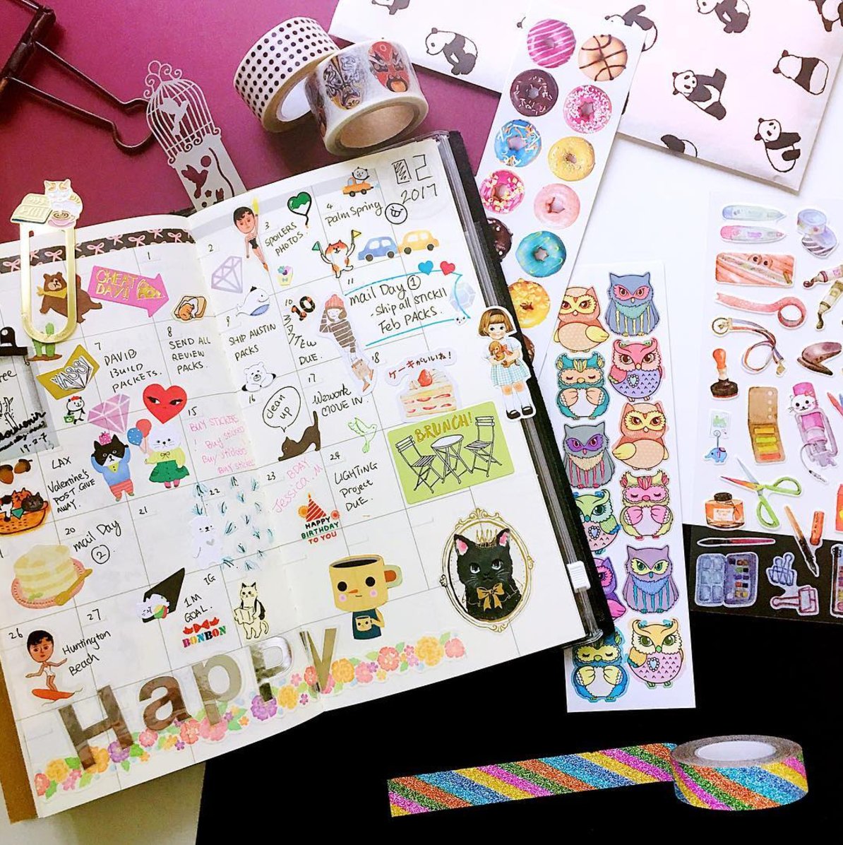Bring more cuteness to your month with a subscription of kawaii STICKII's you can use everyday!! bit.ly/2m5nkjL