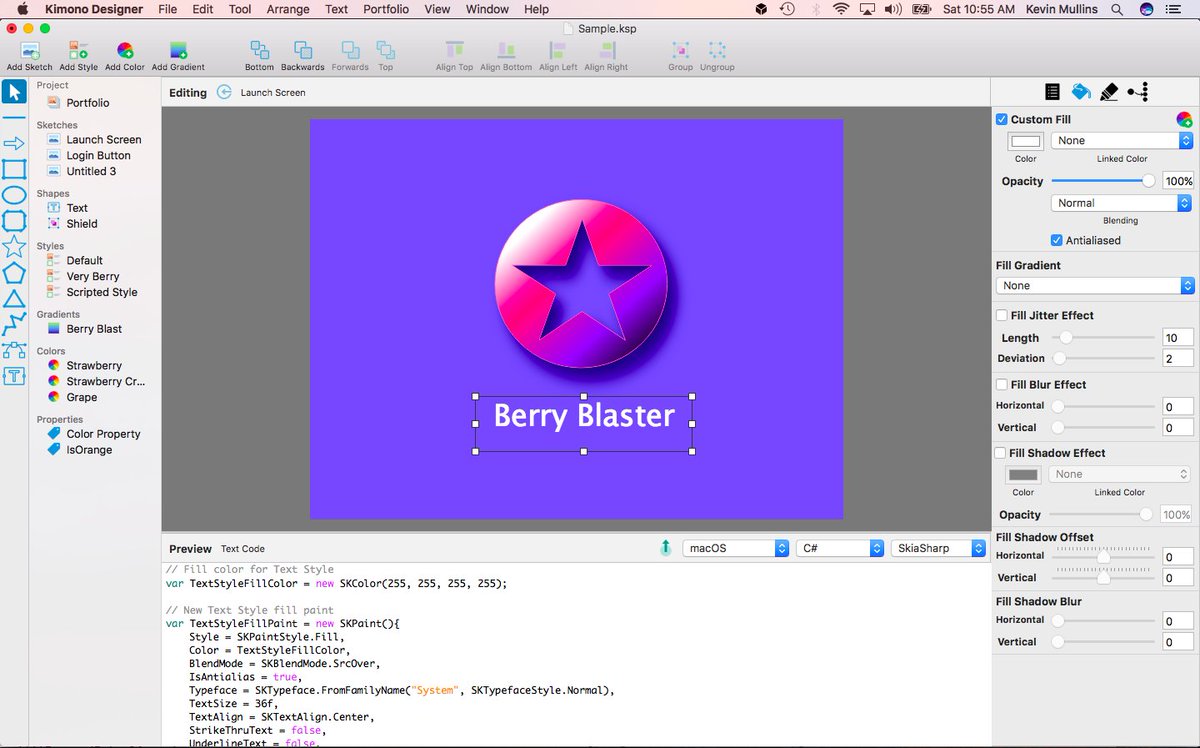 xamarinhq's tweet image. Introducing #KimonoDesigner for #SkiaSharp: xmn.io/2neBkrn