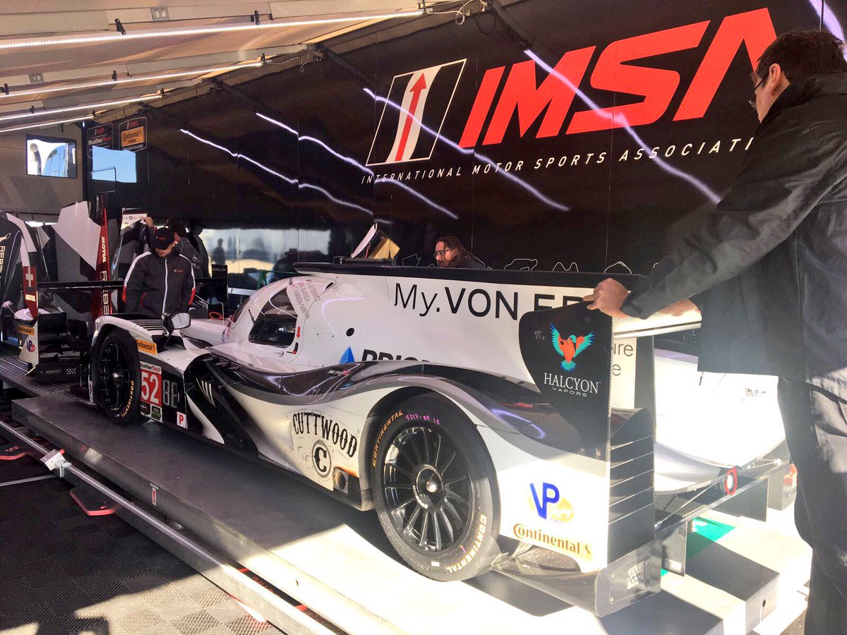 PR1Motorsports's tweet photo. Rise and shine #52! 🙌🏼🌞 @sebringraceway #Sebring12 https://t.co/i6kVkq3Km2
