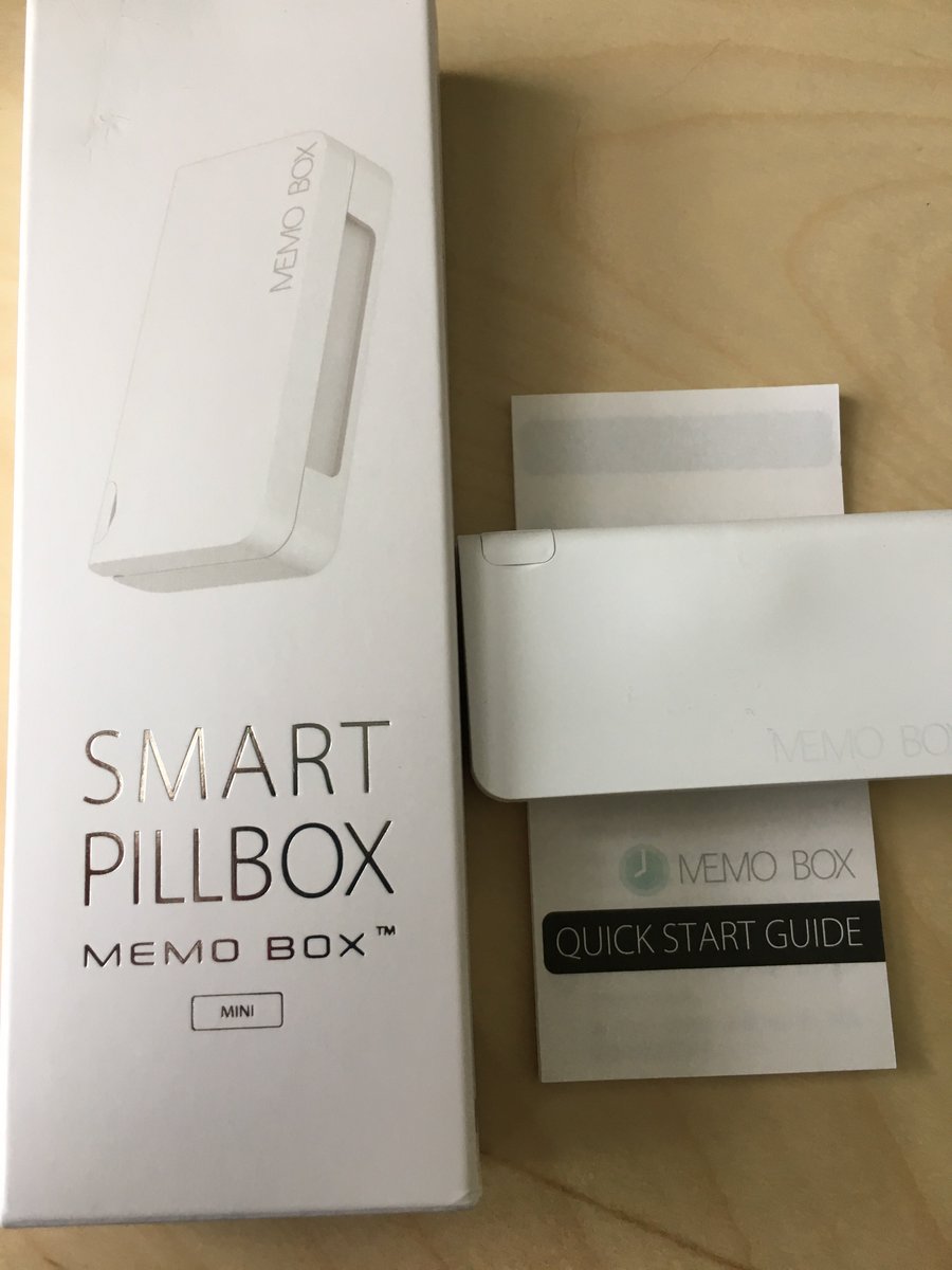 danavento's tweet photo. #smartpillbox check this out then grab the app & order @smartpillbox #MemoBoxMini No #DoubleDosing #ad https://t.co/CQMz9lJrWe https://t.co/gibqzkFcps