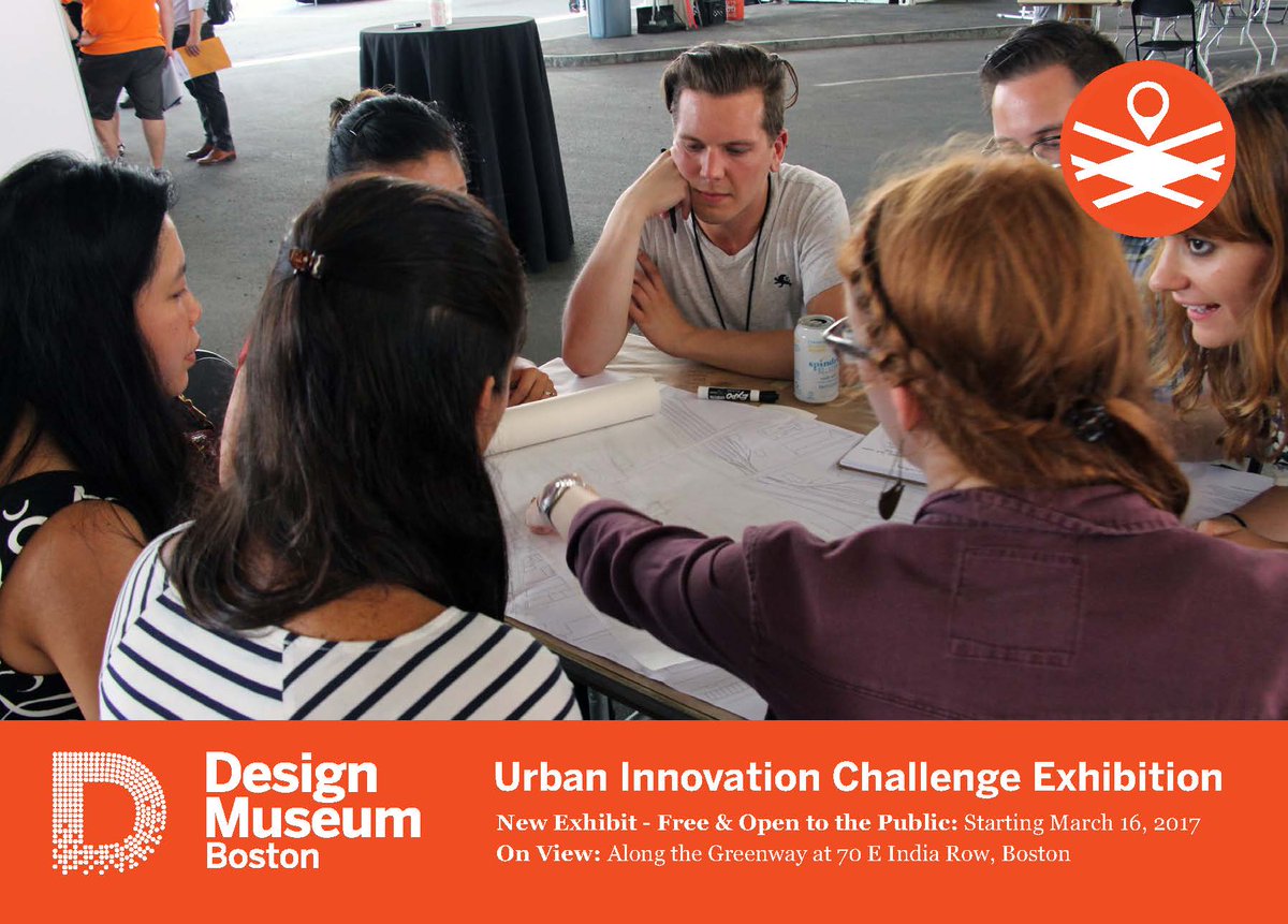 VarroneLauren's tweet photo. 8 months ago we participated in @designmuseumbos #DMUrbanInno. Now, we're going to the exhibition! Join us: https://t.co/neN13kWXTE @Stantec https://t.co/yp3MnRoRu6