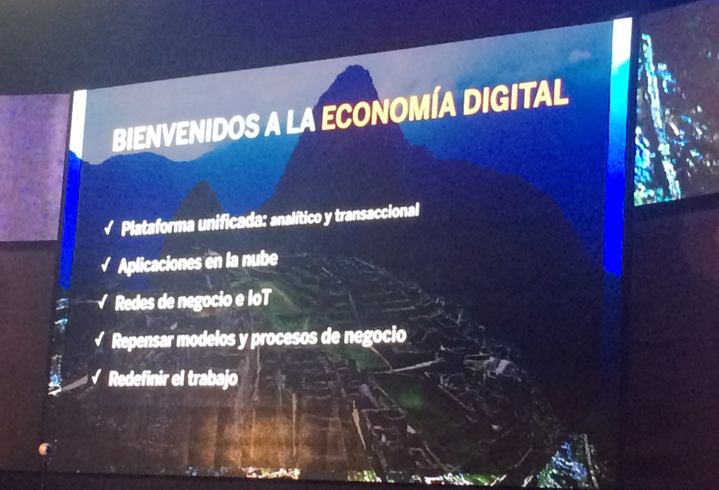 GianMarval's tweet photo. #SAPSummit #Peru #Celeritech #EconomiaDigital https://t.co/fzDw2tpowb