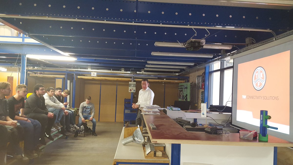 Een presentatie door #tkf voor onze niveau 3 leerlingen in Amersfoort!