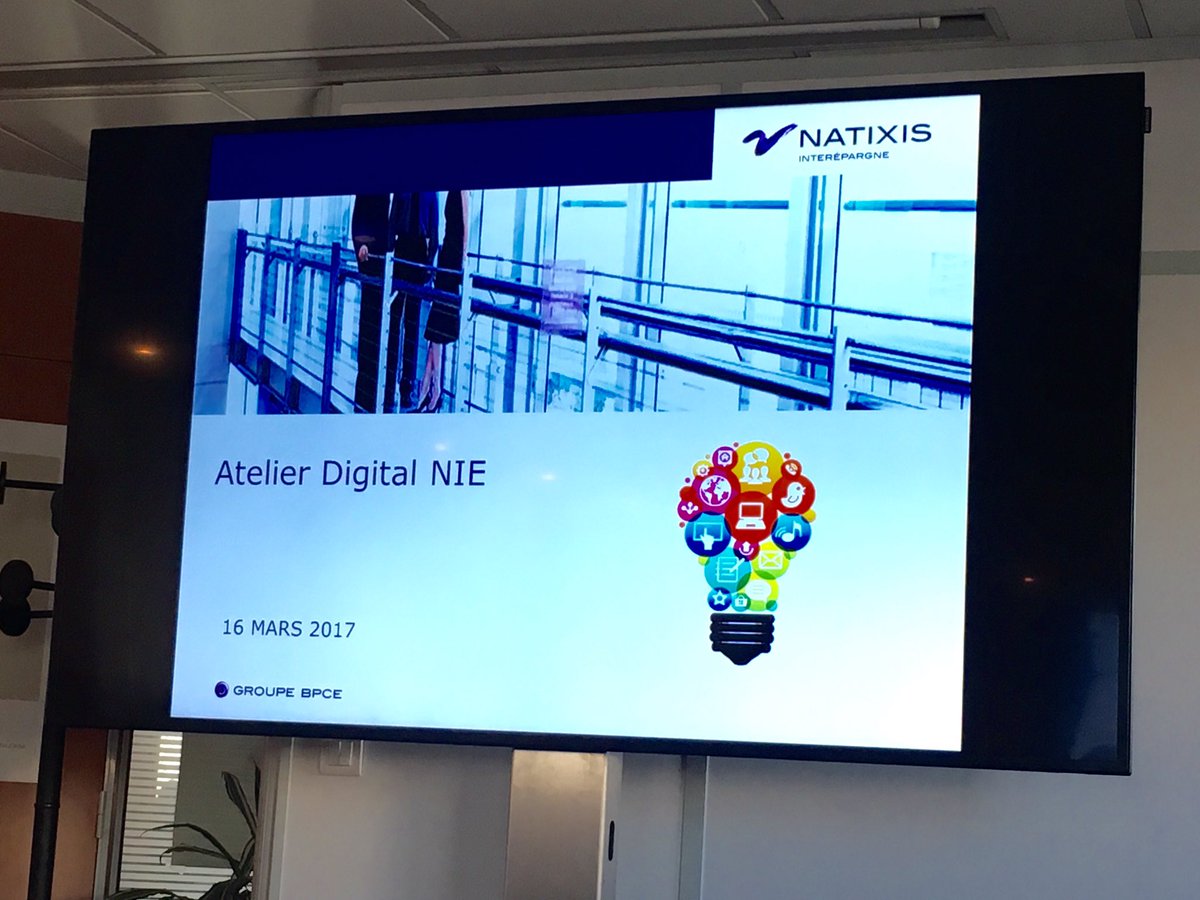 wleloutre's tweet photo. #Jeudigital chez @natixis en @RegionNormandie. La #TransfoNum des métiers de la banque et leurs usages à portée de main avec @LaCodingSchool https://t.co/2megGpxdT6