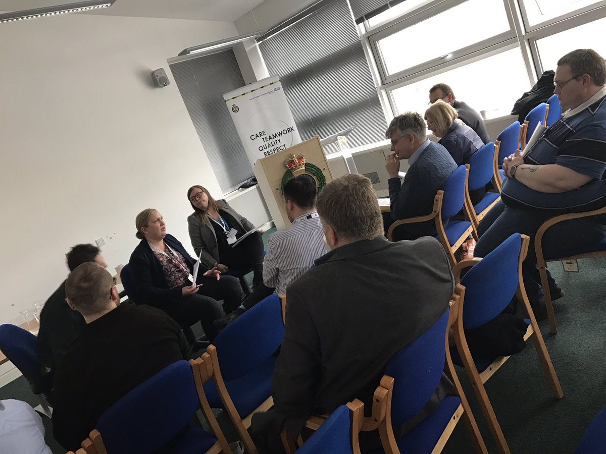 EastEnglandAmb's tweet photo. The room has broken into four smaller groups to discuss specific #mentalhealth issues in workshop scenarios #MHED https://t.co/W9yKDMuRor