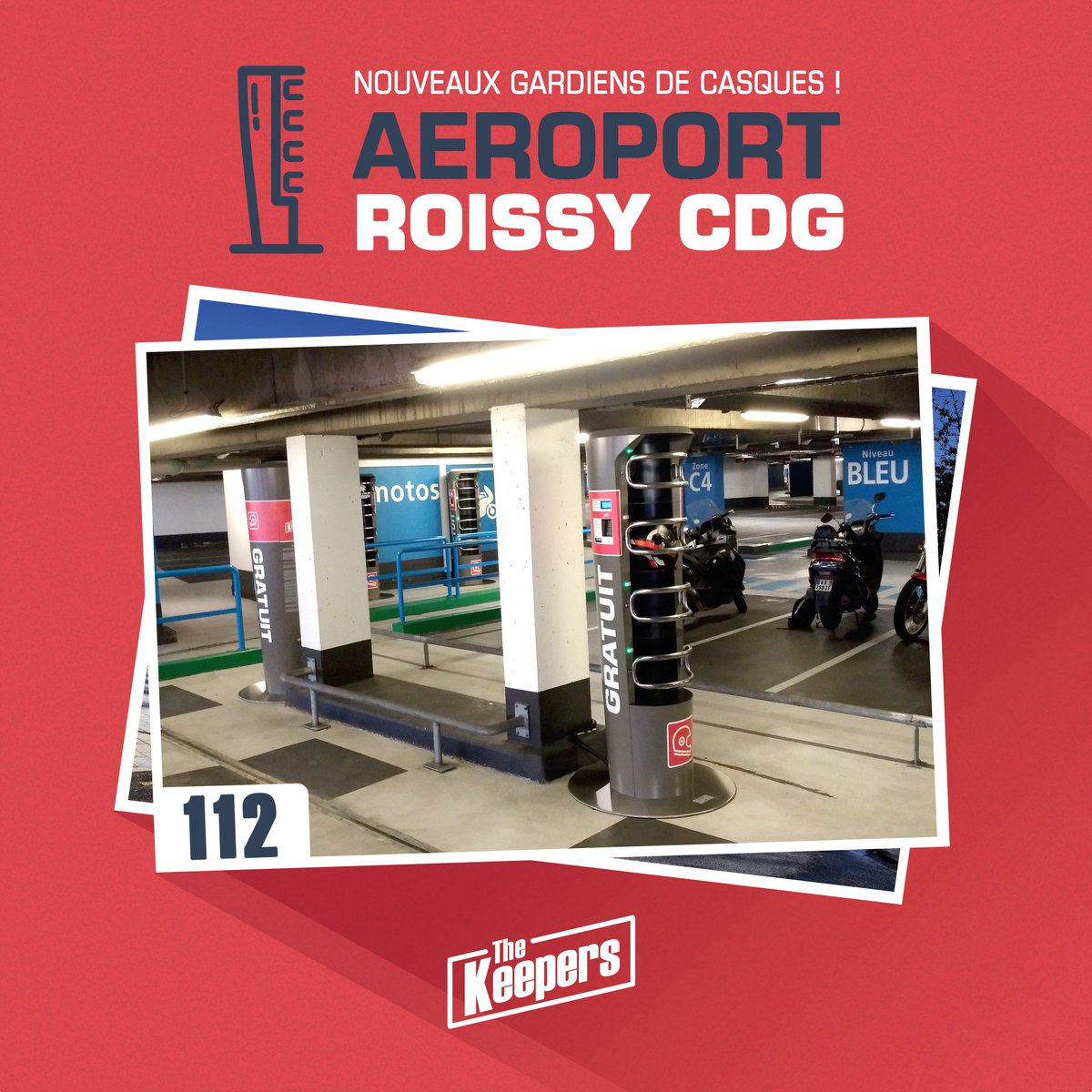 thekeepers_fr's tweet photo. 10 bornes de plus installées à CDG : The Keepers donne (aussi) des ailes !
#moto #CDG #freedom https://t.co/W3roL9cGLX