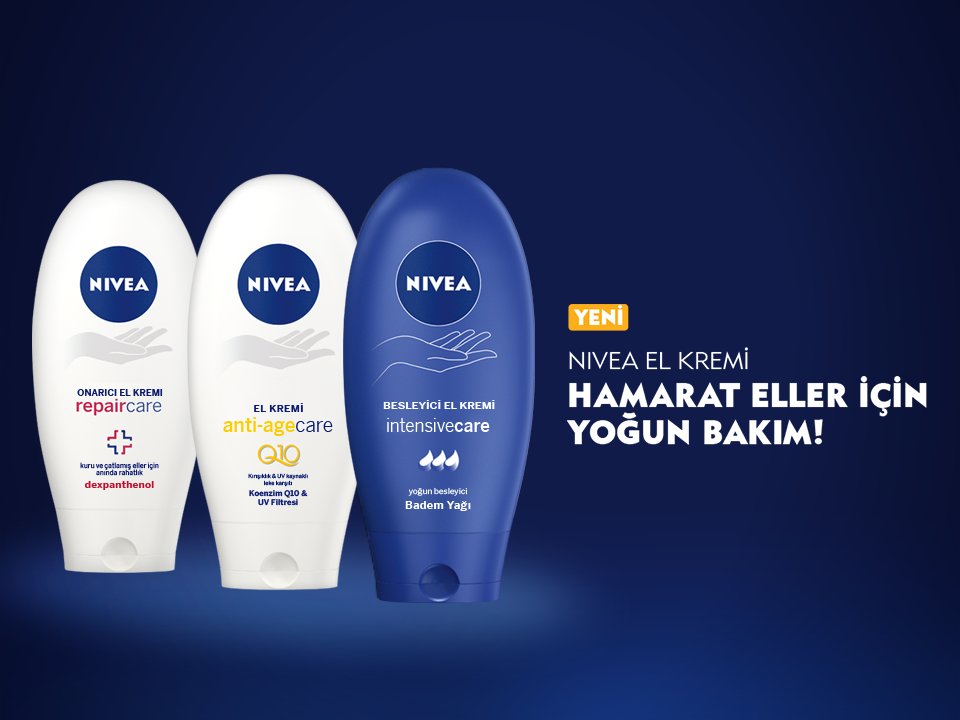 NIVEA’nın yenilenen el kremlerinin 24 saat koruyucu etkisi ile bakım rutininizi oluşturun. Çünkü hamarat eller en iyi bakımı hak eder.