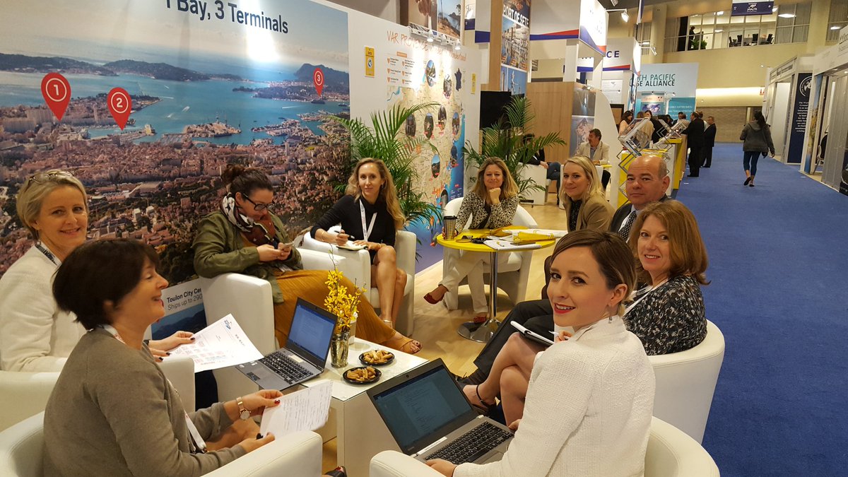 PortsRadeToulon's tweet image. Meeting with the French Med Ports at the @SeatradeCruise #STC2017 #stcglobal #cruise