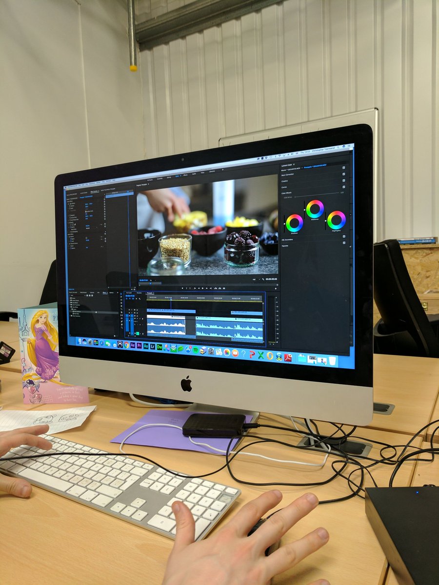 Editing this footage from last week's shoot is making us hungry....