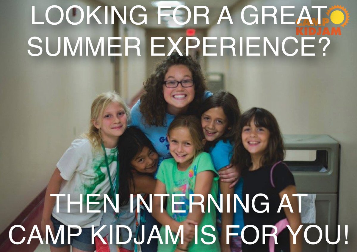 Are you a HS or college student looking for a fun place to serve God, kids and leaders? Camp KidJam is for you! ow.ly/FK9F309Y8L2