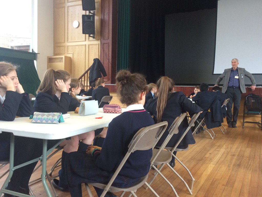 hmsg_stem's tweet photo. @STEMAmbassadors R Cone wraps up HMSG STEM challenge day #BSW17 well done to all teams! Thank you @SeeScience https://t.co/upNX0ZwRcg
