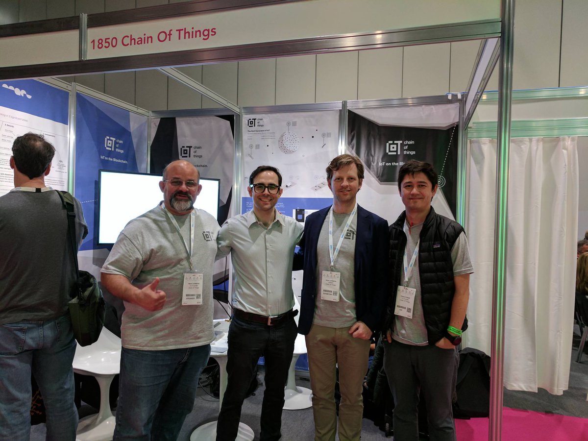 TheKeychainNet's tweet image. 4 of 5 things at our booth @chainofthings @smart_iot @drlombardo