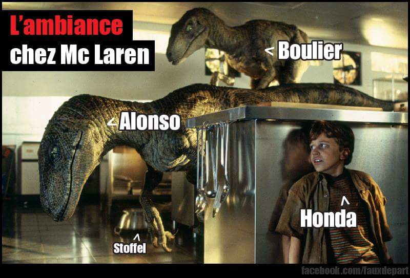 18000tours's tweet photo. Mood at mc laren's 😂
@alo_oficial @svandoorne @eboullier  #f12017  #MCL32 https://t.co/7DvttNczFo