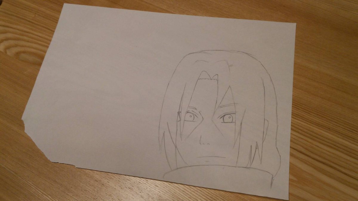 narutoILOVEYOU's tweet photo. ちょっとまだサラッと大体の下書きしか書いてないけど、イタチを書こうと思う！後でキャラ増やす予定💭 https://t.co/FZlh4wdYzm