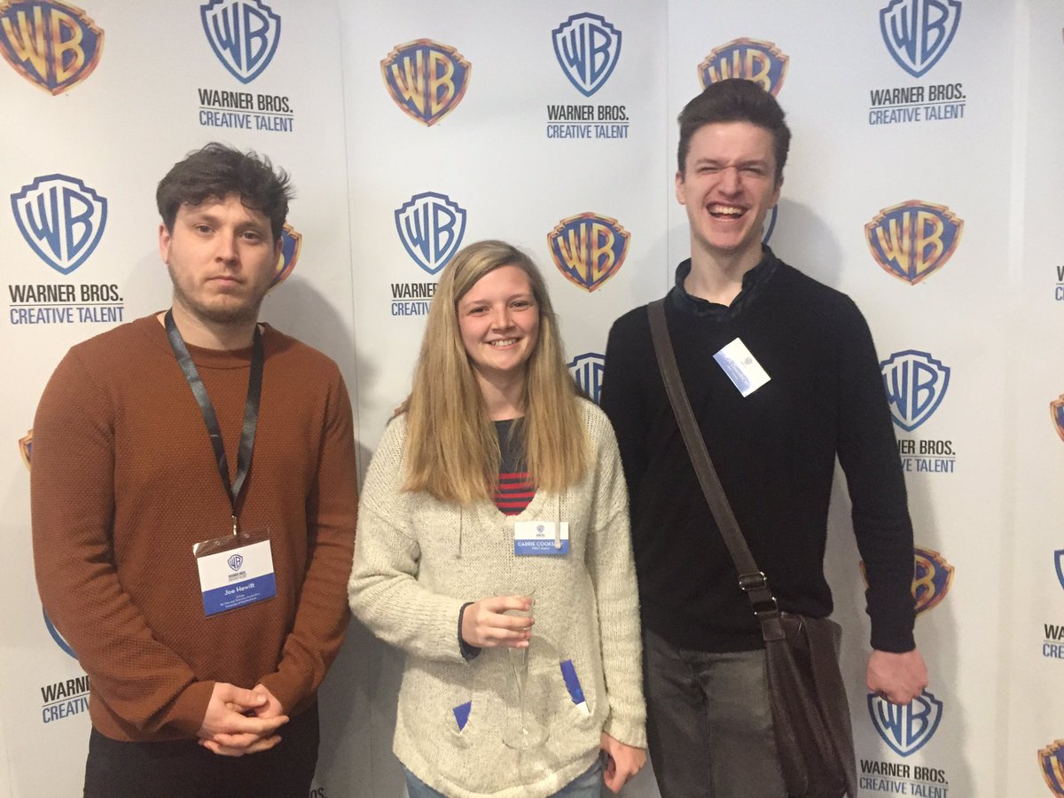 Lyndsayduthie's tweet photo. Great day celebrating the launch of Class of 2017 #warnerbrosct @WarnerBrosCT @UniofHerts @uhcreatives https://t.co/qkrOrOe4W1