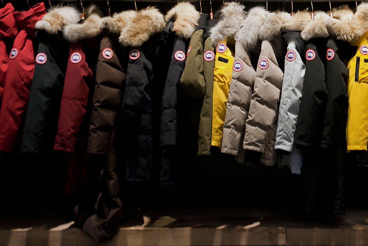 business's tweet photo. Canada Goose jumped almost 40% in initial trading  https://t.co/RJ8UCLuxKE https://t.co/Ug67R0pJjV